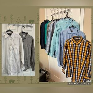 Men’s size Large shirt bundle assorted
